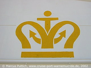 Das Kreuzfahrtschiff BRAEMAR am 11. Juli 2002 in Hamburg (Deutschland).