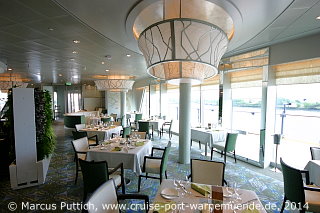 Kreuzfahrtschiff MEIN SCHIFF 3: Das Restaurant Richards - Feines Essen auf Deck 05 Pier.