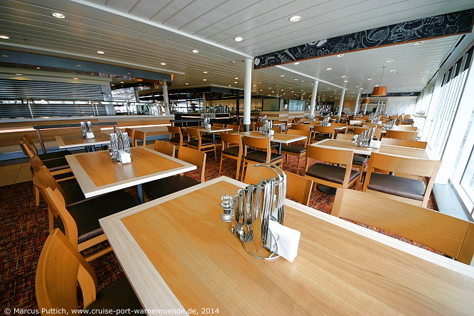 Kreuzfahrtschiff MEIN SCHIFF 3: Das Restaurant Anckelmannsplatz - Buffet Restaurant auf Deck 12 Aqua.