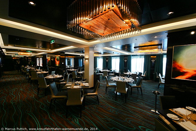 Kreuzfahrtschiff NORWEGIAN GETAWAY: Das Taste Restaurant auf Deck 06.
